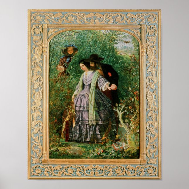 The Secret, 1858 Poster (Front)