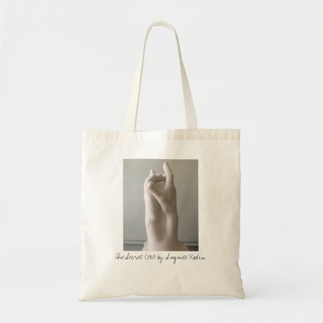 The Secret by Auguste Rodin (1910) Tote Bag (Front)