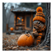 The secret forest feast of the squirrel Ai image