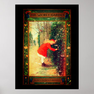 The Secret Garden 1911 Book Cover Poster