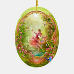 The Secret Garden Ceramic Tree Decoration