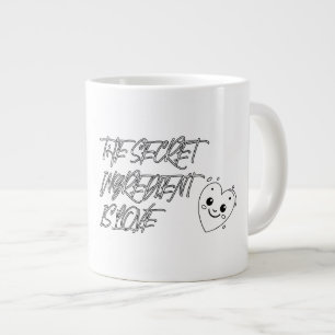 The Secret Ingredient is LOVE Large Coffee Mug