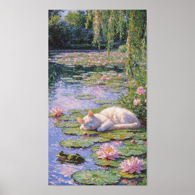 The Secret Life of Monet’s Cats Poster (Front)