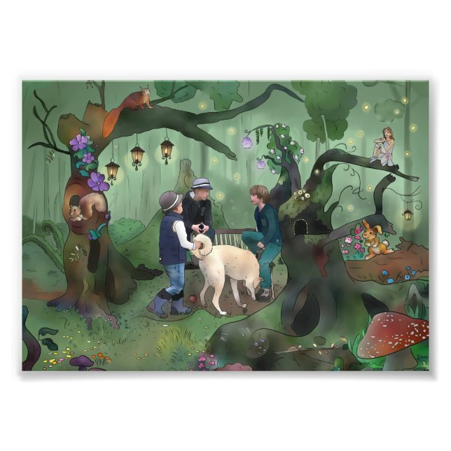 The secret location of photoprinting photo print (Front)