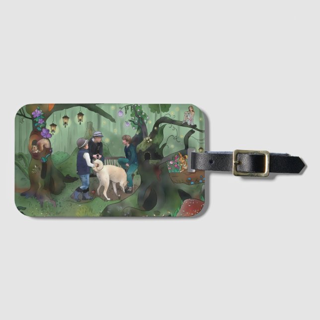 The secret luggage tag (Front Horizontal)