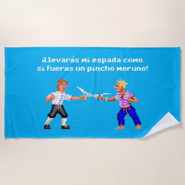 The Secret of Monkey Island 2 Beach Towel (Front)
