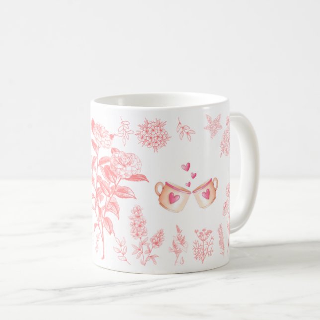 The Secret to a Light Life Coffee Mug (Front Right)