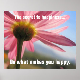 The Secret to Happiness Poster