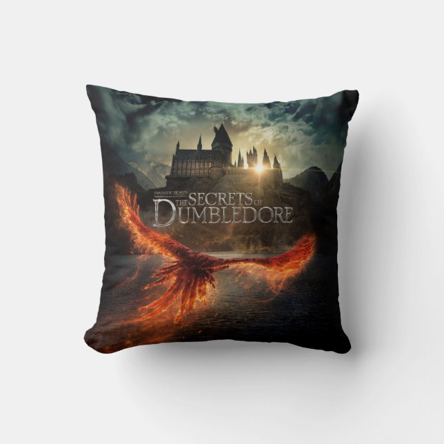 The Secrets of Dumbledore Theatrical Poster Cushion (Front)