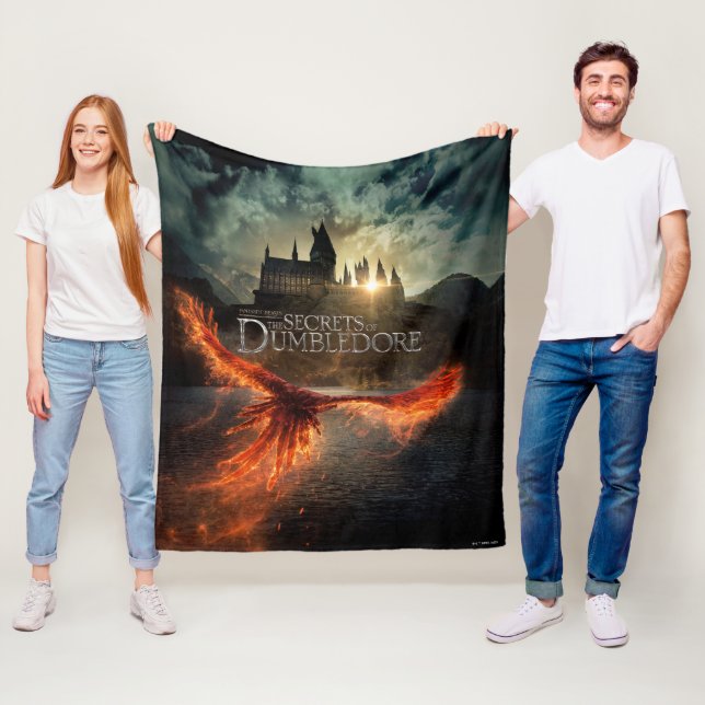 The Secrets of Dumbledore Theatrical Poster Fleece Blanket (In Situ)