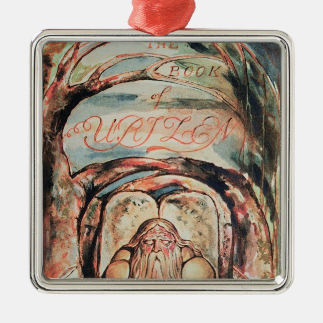 The Secrets of Wisdom' Metal Tree Decoration (Front)