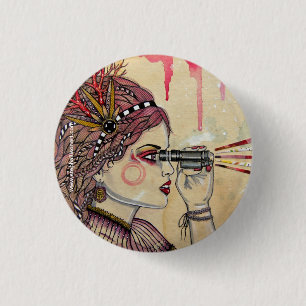 The Seeker 3 Cm Round Badge