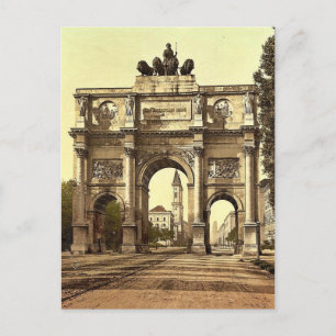 The Seigesthor (i.e. Siegestor) (Triumphal Arch), Postcard