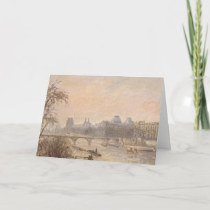 The Seine and the Louvre, 1903 Card