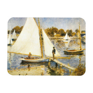 The Seine at Argenteuil Auguste Renoir Magnet