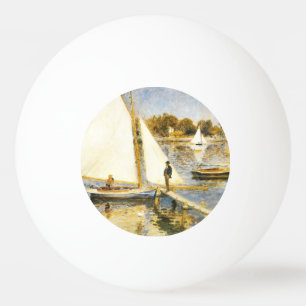 The Seine at Argenteuil Auguste Renoir Ping Pong Ball