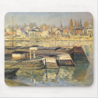 The Seine at Asnieres by Claude Monet Mouse Pad