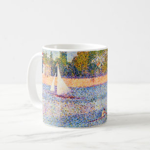 The Seine at La Grande Jatte, Seurat Coffee Mug