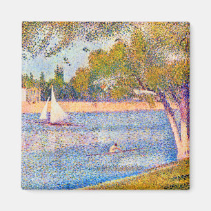 The Seine at La Grande Jatte, Seurat Magnet