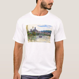 The Seine at Vetheuil  Claude Monet T-Shirt
