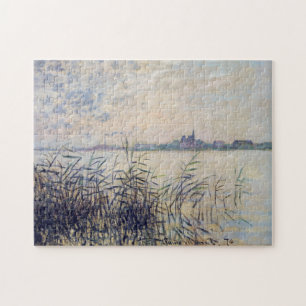 The Seine near Argenteuil Monet Fine Art Jigsaw Puzzle