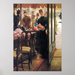 The Seller by James Tissot Poster