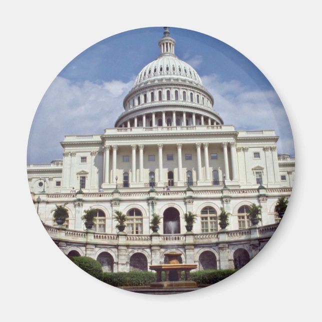 The Senate, Washington, D.C.  flowers Magnet (Front)