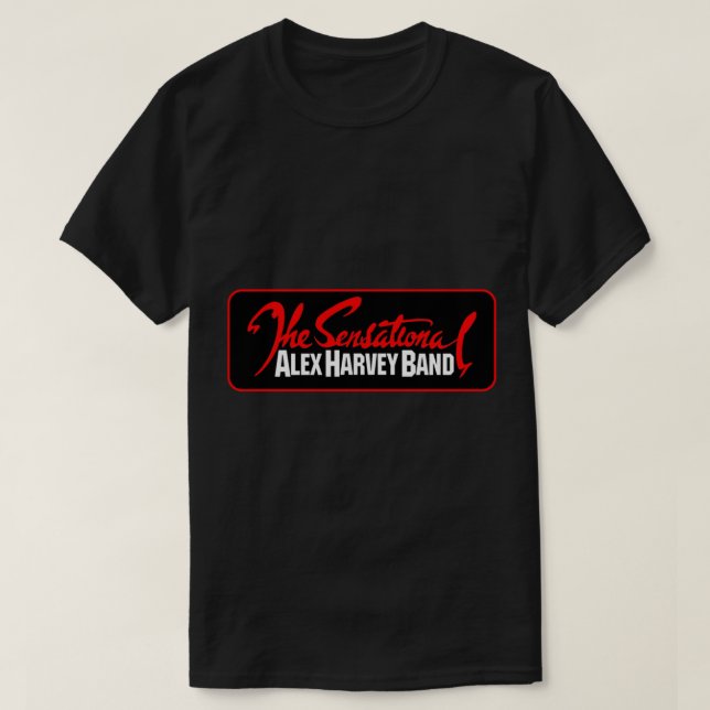 The Sensational Alex Harvey Classic T-Shirt (Design Front)