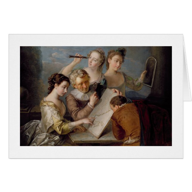 The Sense of Sight, c.1744-47 (oil on canvas) (Front Horizontal)