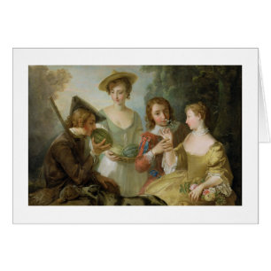 The Sense of Smell, c.1744-47 (oil on canvas) (see