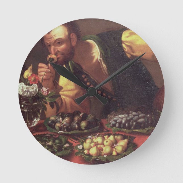 The Sense of Smell Round Clock (Front)