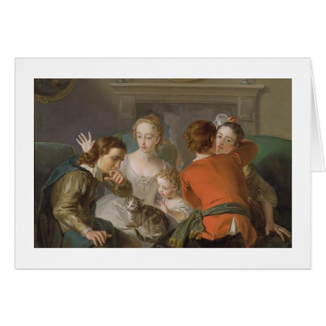 The Sense of Touch, c.1744-47 (oil on canvas) (see (Front Horizontal)