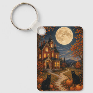 The Sentinels of Autumn Moon Key Ring