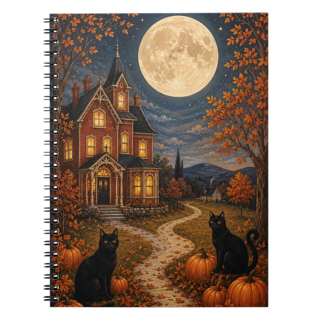 The Sentinels of Autumn Moon Notebook (Front)