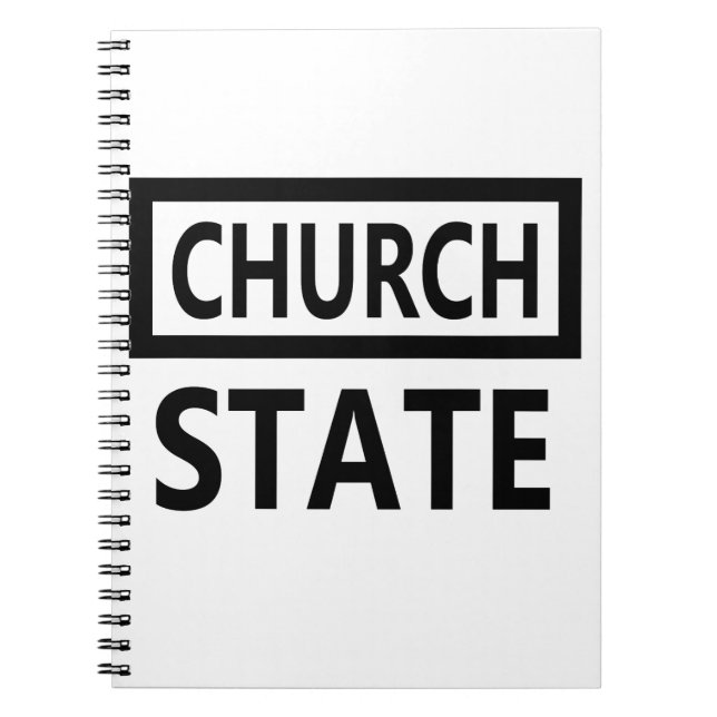 The Separation of Church and State - 1st Amendment Notebook (Front)