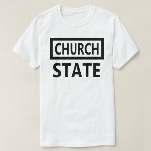The Separation of Church and State - 1st Amendment T-Shirt