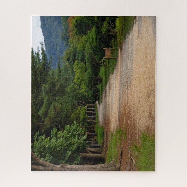 The Serene Path of Korea Jigsaw Puzzle (Vertical)