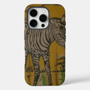 The Serengeti Spirit: Zebra Grazing in the Mara iPhone 16 Pro Case