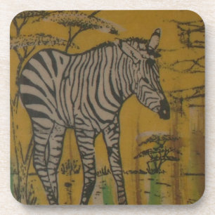 The Serengeti Spirit: Zebra Grazing in the Mara Coaster