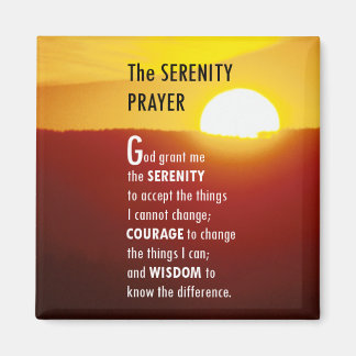 The Serenity Prayer 1 Magnet