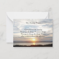The Serenity Prayer