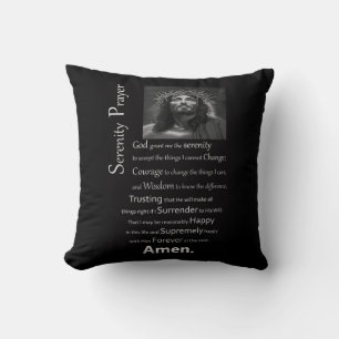 The Serenity Prayer Cushion