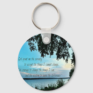 The Serenity Prayer Key Ring