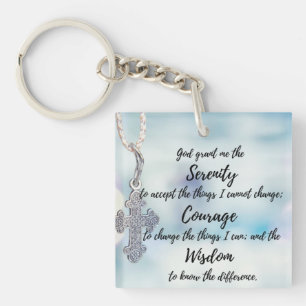 The Serenity Prayer Key Ring
