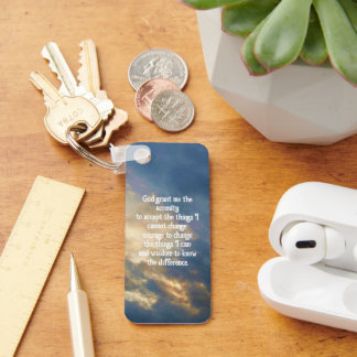 The Serenity Prayer Key Ring