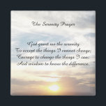 The Serenity Prayer magnet<br><div class="desc">The Serenity Prayer magnet</div>