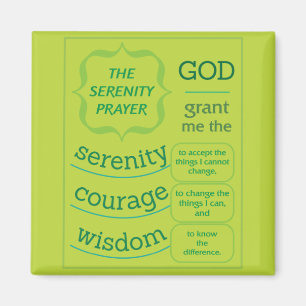 The Serenity Prayer Magnet