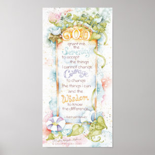 The Serenity Prayer Poster