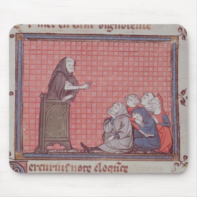 The Sermon, from Ovide Moralise Mouse Pad (Front)