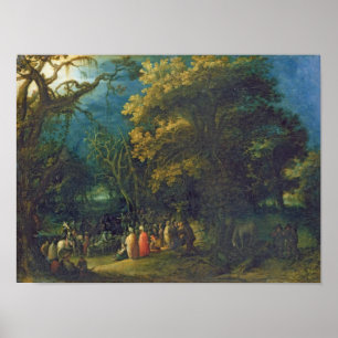 The Sermon of John the Baptist Poster
